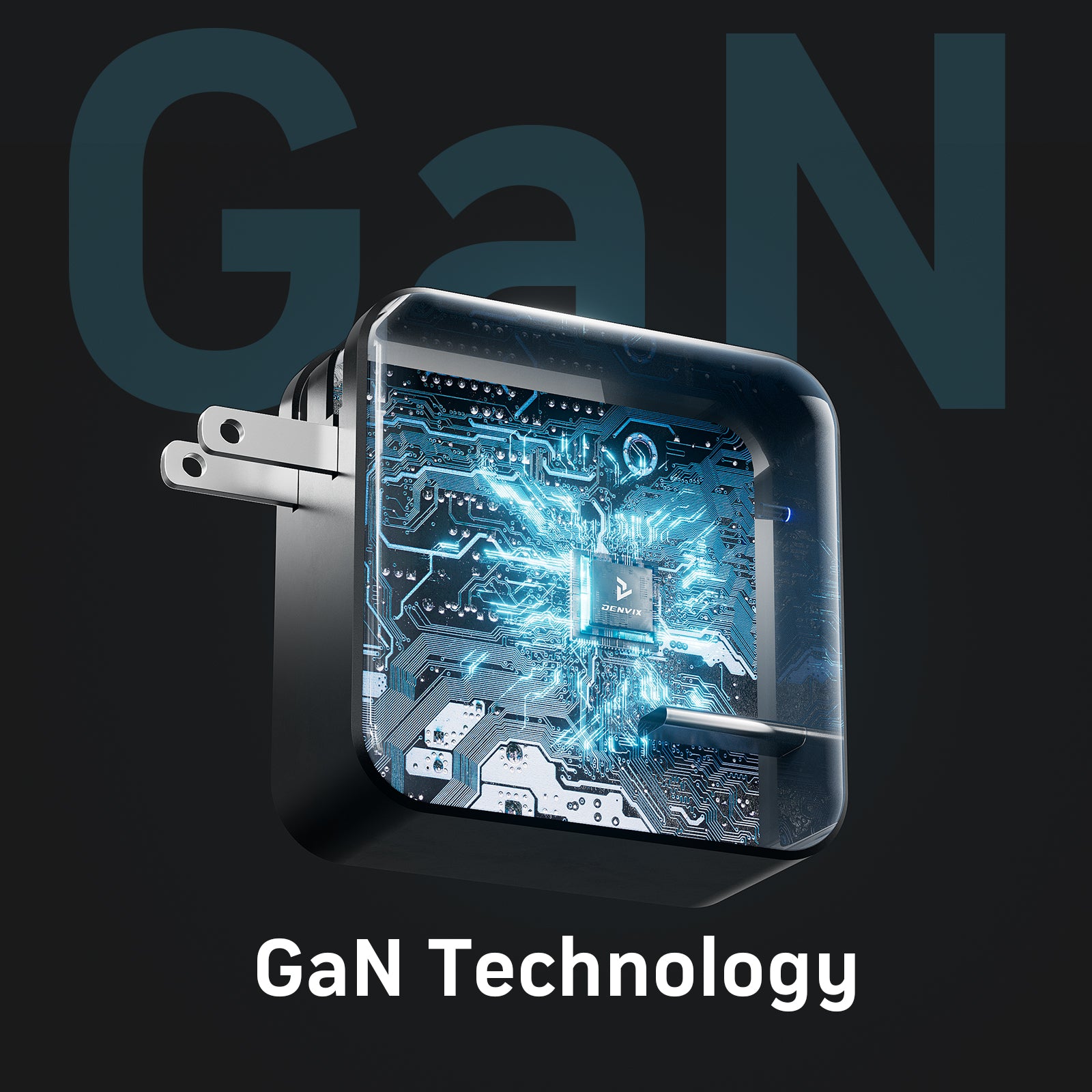 140W Fast Charging GaN USB-C Charger with USB-C Cable